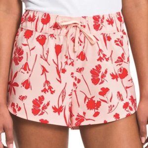 The North Face Class V Mini Short in Evening Sand Pink Floral